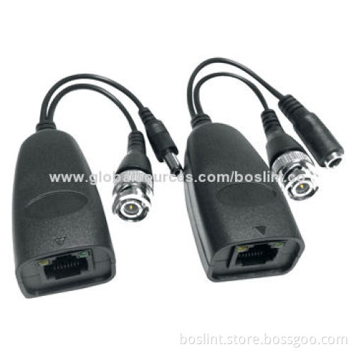 1-channel Passive Video Balun Power and Video